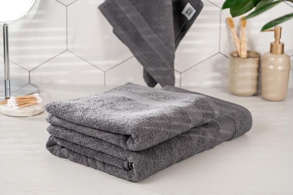 Рушник ARDESTO махровий SuperSoft, графіт, 30х50см, 100% бавовна (ART2230MC) | Зображення 4