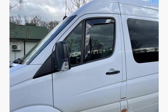 Вітровики вставні (2 шт., HEKO) для Volkswagen Crafter 2006-2016 рр | Зображення 1