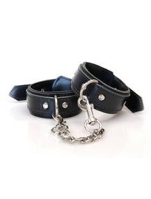 Наручники з екошкіри Art of Sex Handcuffs Emoji Чорні One Size