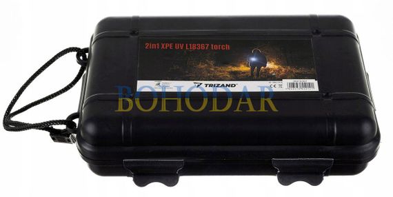 Ліхтарик фонарик  тактичний 2/1 TRIZAND L18367 +ДЕТЕКТОР ВАЛЮТ УЛЬТРАФІОЛЕТ UF УФ Польща! | Зображення 8
