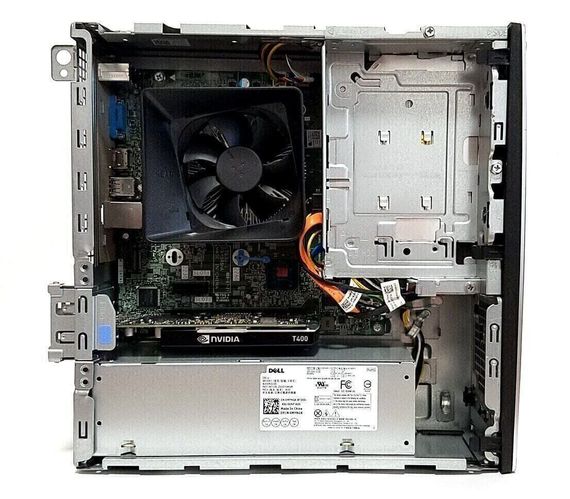 Компьютер Dell Inspiron 3470 SFF / Intel Core i5-8400 (6 ядер по 2.8 - 4.0 GHz) / 16 GB DDR4 / 256 GB SSD M.2 / nVidia Quadro T400, 2 GB GDDR6, 64-bit / Win 10 Home б/у | Зображення 3
