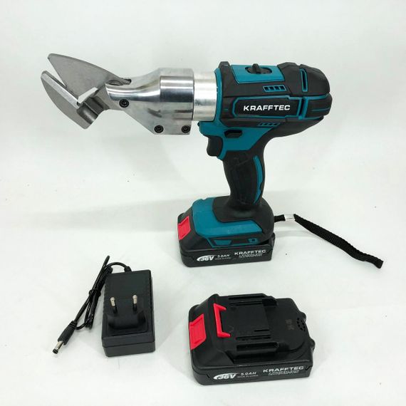 Акумуляторні ножиці по металу Krafftec DJS130R, Електроножиці по металу для профілю DS-88