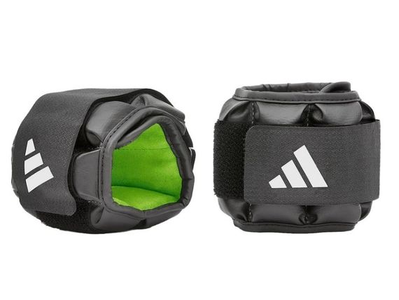 Обважнювачі для щиколотки/зап'ястя Adidas Performance Ankle чорний, зелений Уні 1.0 кг ADWT-12631