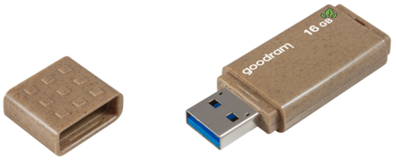 Flash Drive Goodram UME3 16GB USB 3.2 Eco Friendly (UME3-0160EFR11) | Зображення 1