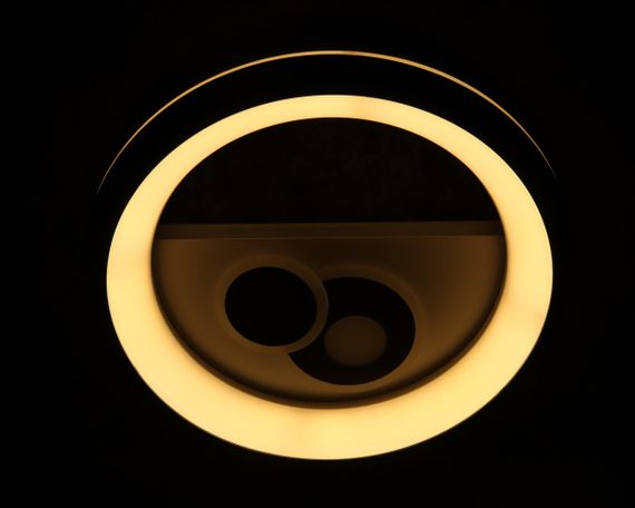 Люстра світлодіодна підвісна LED світильник для квартири на стелю лед з пультом 25350 Білий 8х48х48 см. | Зображення 5