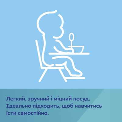 Набір дитячого посуду Canpol babies BONJOUR PARIS посуду 5 ел. бежевий (9/227_bei) | Зображення 1