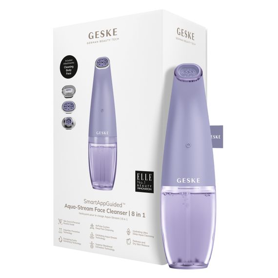 Очищуючий засіб для обличчя GESKE Aqua-Stream Face Cleanser 8в1 purple