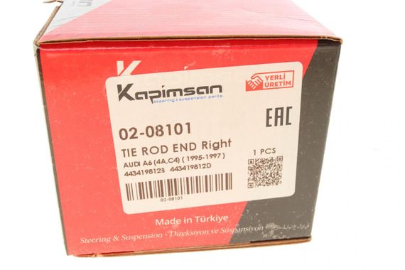 Наконечник тяги рульової R Audi 100 200 -91 A6 -97 02-08101 | Зображення 4