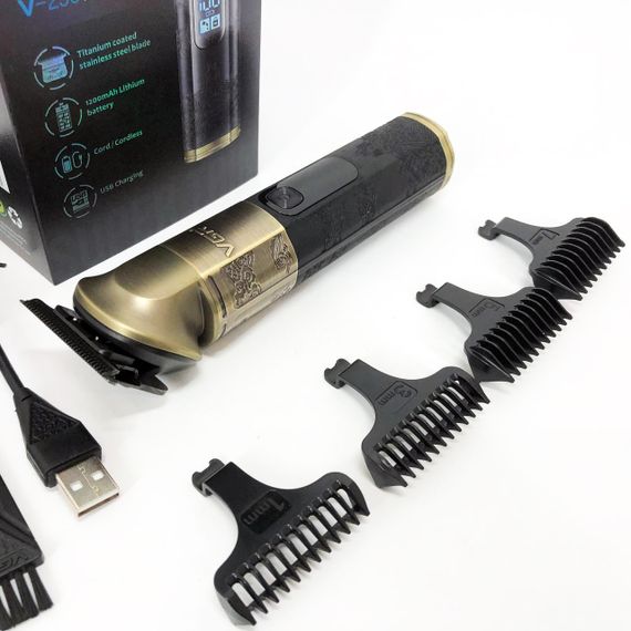Машинка для стрижки чоловіча VGR V-296, Електромашинка для волосся Машинка стрижки на акумуляторі IJ-85