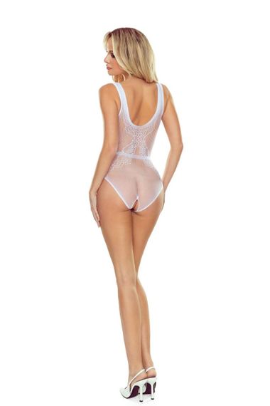 Бодистокінг Passion BS115 One Size, white Sex Aura | Зображення 1