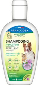 Шампунь от блох и клещей для собак и котов Francodex Repellent Shampoo Fresh Fragrance 250 мл