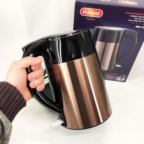 Електричний чайник з індикатором живлення MAGIO, Зручний електричний чайник для кухні MC-21
