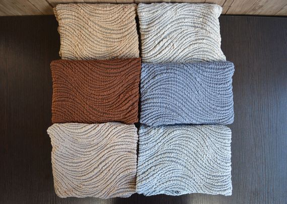 Жакардовий чохол на кутовий диван Volna без спідниці | Зображення 7