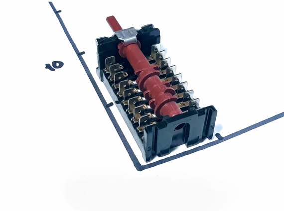 Перемикач дев'ятипозиційний ПМ 89 07 00 Gottak (Іспанія) | Зображення 2