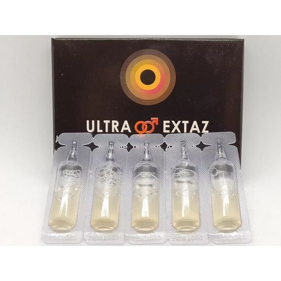 Збуджуючі жіночі краплі Ультра екстаз Ultra Extaz 5 шт sexstyle | Зображення 1
