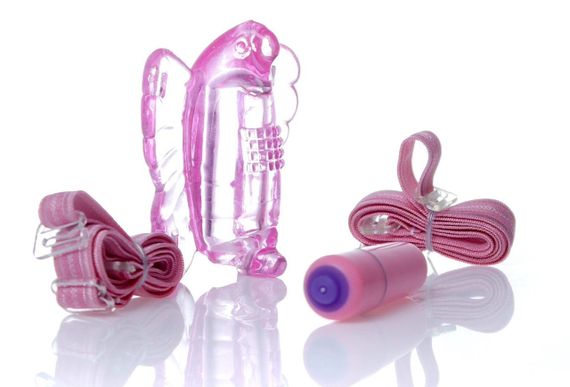 Вібро-стимулятор метелик Butterfly Pink, BS6700055 Sex Aura | Зображення 2