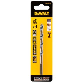 Свердло по металу 7мм Black & Gold DeWALT DT20524