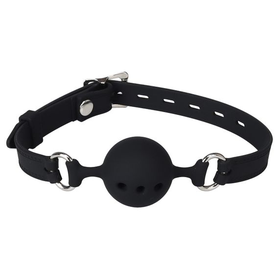 Кляп - Erospace Wild Play Mouth Gag With Silicone Ball C14 Sex Aura | Зображення 3