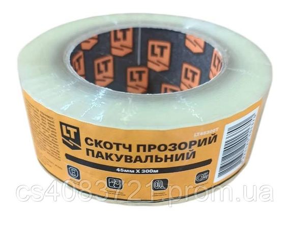 Скотч прозорий пакувальний, Premium, 45 мм*50