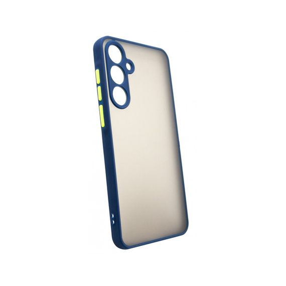 Чохол до мобільного телефона Dengos Matte Samsung Galaxy A55 5G (Blue) (DG-TPU-MATT-143) | Зображення 1