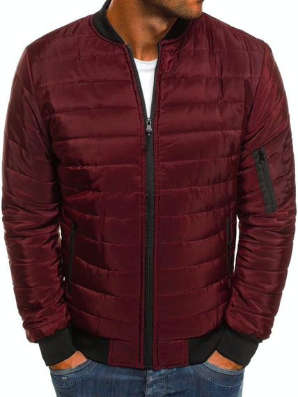 Бомбер Манжет бордо S | Зображення 1