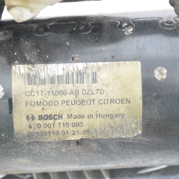 Стартер 2кВт 12V 2.2 / 2.4 / 3.2 TDCI Ford Tourneo Transit 2006-2023 Стартер Форд Турнео Транзит CC1T11000AB | Зображення 3