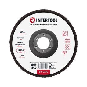 Диск шліфувальний пелюстковий INTERTOOL BT-02101