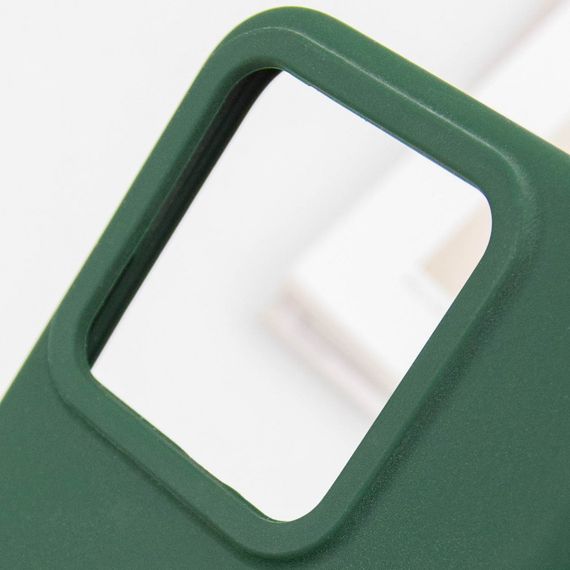 Чехол Silicone Cover Lakshmi (AAA) для Xiaomi 14 Pro Зеленый / Cyprus Green | Зображення 5