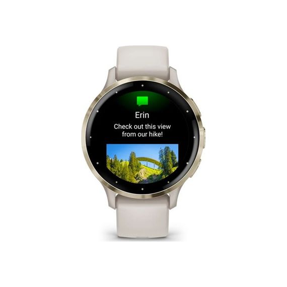 Смарт-годинник Garmin Venu 3S, Ivory + Soft Gold, GPS (010-02785-04) | Зображення 6