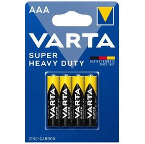 Элемент питания VARTA SUPERLIFE AAA bli 4 Zinc-Carbon