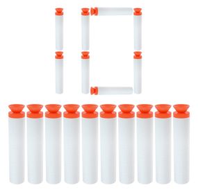 Патроны с присосками для NERF Игрушечные пули стрелы для бластеров Нерф Suction Foam Darts Glow at Dark 10шт.