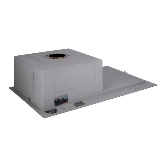 Мийка для кухні інтегрована Lidz Handmade H7849BR крило праворуч (LDH7849BRPVD43625) Brushed Black PVD 3,0/1,0 мм | Зображення 4