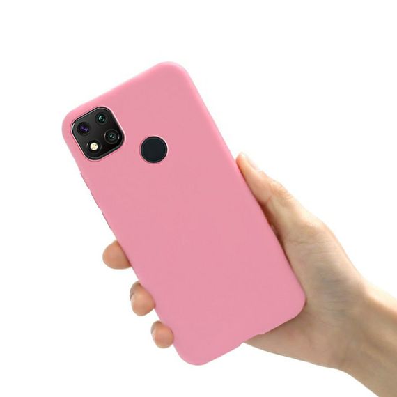 Чохол Candy Silicone для Xiaomi Redmi 10C колір Рожевий