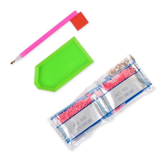 Алмазна мозаїка "Гордість" ZAV1818-26, 18х18 см | Зображення 1