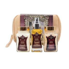 Набор для тела La Sultane de Saba Voyage Balinais Lotus and Frangipani Flower Fragrance (Scrub, Oil, Shea Butter)