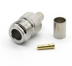 Роз. N Type Female обжим RG6/RG5/LMR-300/RG304/5D-FB/РК-75 цена за 1 шт