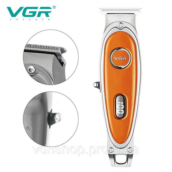 Машинка для різних стрижок акумуляторна VGR V-263, Професійна акумуляторна машинка для стрижки KG-91 | Зображення 7