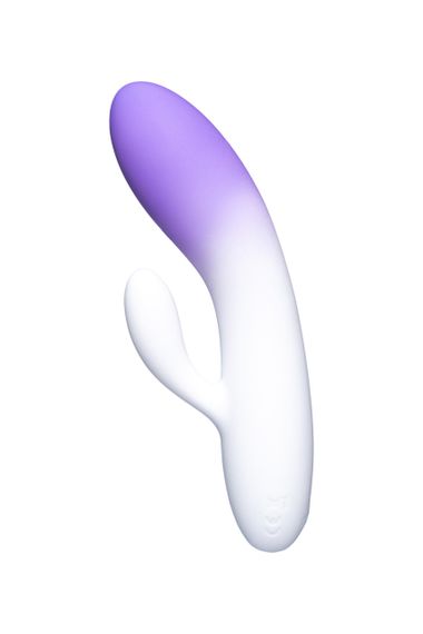 Міні вібратор кролик із кольоровим світлодіодом Every Night Toys, 7 режимів вібрації, бузковий градієнт Sex Aura | Зображення 2