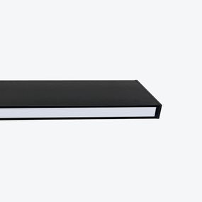 Підвісний лінійний LED-світильник Maxus assistance Line Slim Pro 40 W 80 Ra 4000 1200 mm 140B UpDown IP20 Black