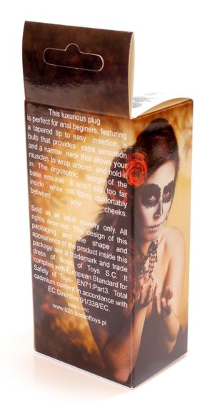 Анальний затор Boss Series - Jewellery Dark Silver PLUG Clear S, BS6400030 sexstyle | Зображення 7