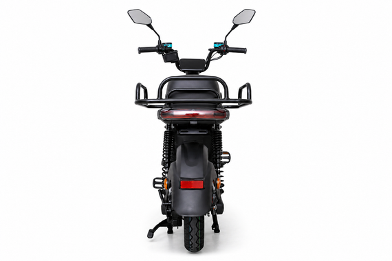 Електроскутер Crosser SUPER MAX 1200W 60 V 30 Ah LiFePO4, до 60 км/год, запас ходу до 90 км, потужний електровелосипед Сірий | Зображення 6