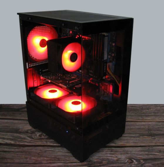 Ігровий ПК Aura Elite Pro Tower / Intel Core i7-860 (4 (8) ядра по 2.8 - 3.47 GHz) / 16 GB DDR3 / 120 GB SSD + 1000 GB HDD / nVidia Quadro K2200, 4 GB GDDR5, 128-bit / Win 10 Pro б/в | Зображення 4
