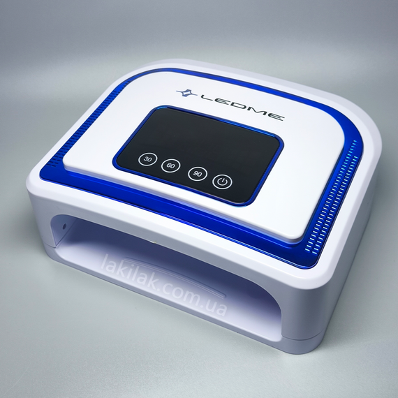 Лампа для нігтів на акумуляторі LEDME 5B 120W (біло-блакитна)