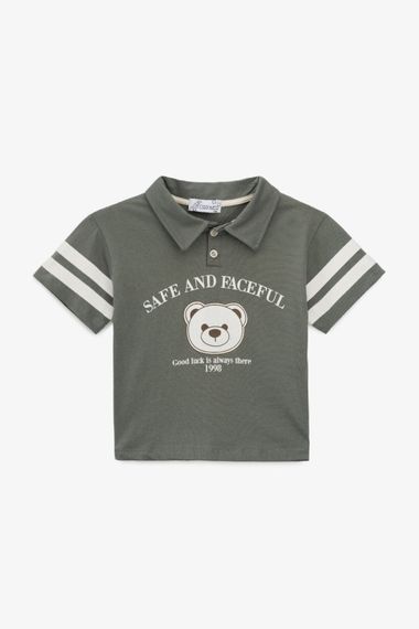Костюм поло+шорти для хлопчика Dinomin 25-308 98 см Сірий shop (2000991043404) | Зображення 1