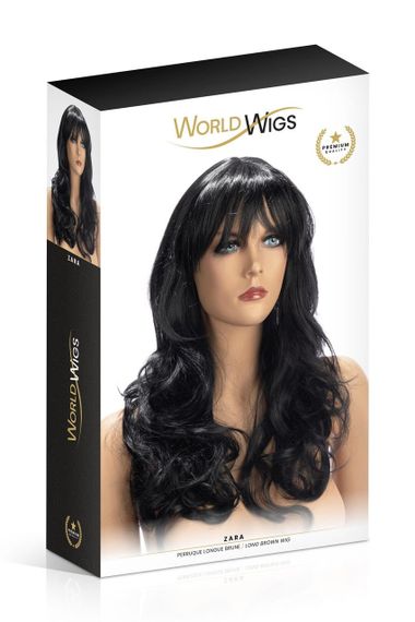 Парик World Wigs ZARA LONG BROWN | Зображення 1