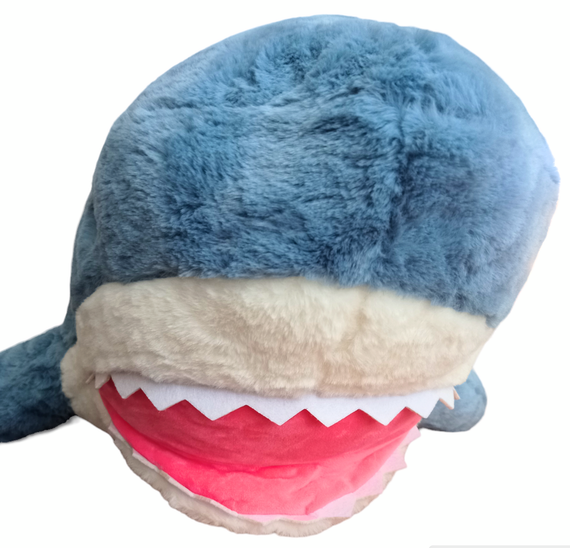 Акула мягкая игрушка огромная плюшевая 100 см Икеа Ikea обнимашка антистресс Shark doll | Зображення 2