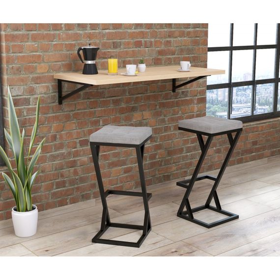 Стул барный Loft Design BS-2 soft коричневый | Зображення 3