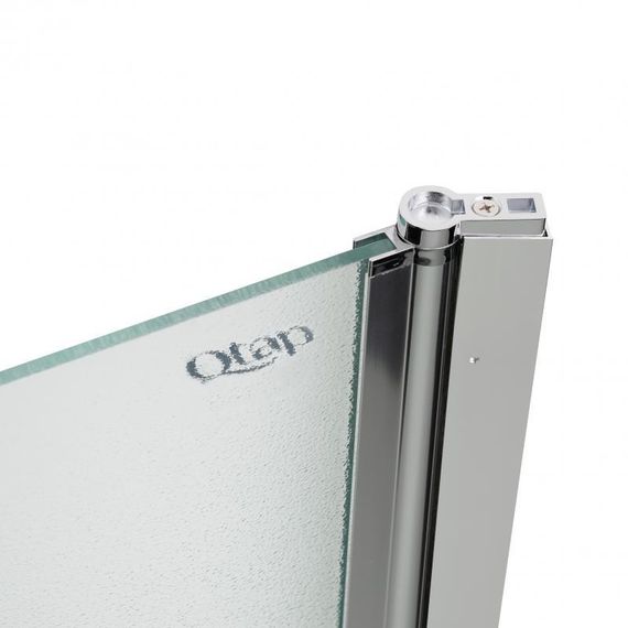 Штора на ванну Qtap Standard CRM407513APR скло Pear 6 мм, 75х140 см, права | Зображення 4