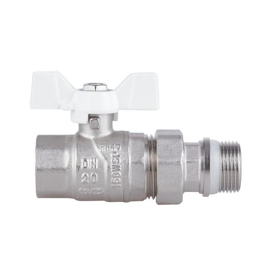 Кран кульовий "Американка" Thermo Alliance Forte 3/4" з антипротічкою прямий SF222W20 | Зображення 4