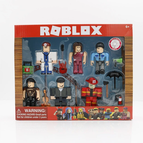 Набір колекційних фігурок з аксесуарами Roblox Legends 6 фігурок "Професії"